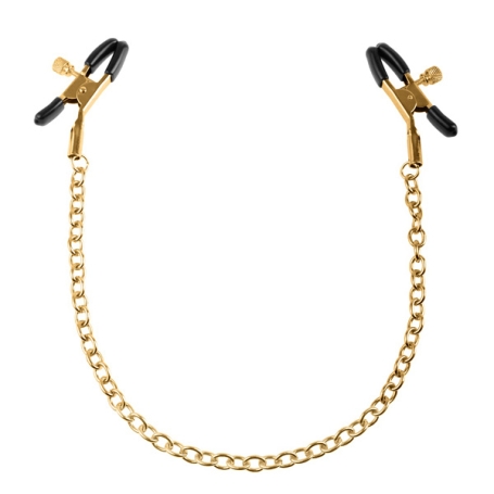 Зажимы на соски Gold Chain Nipple Clamps