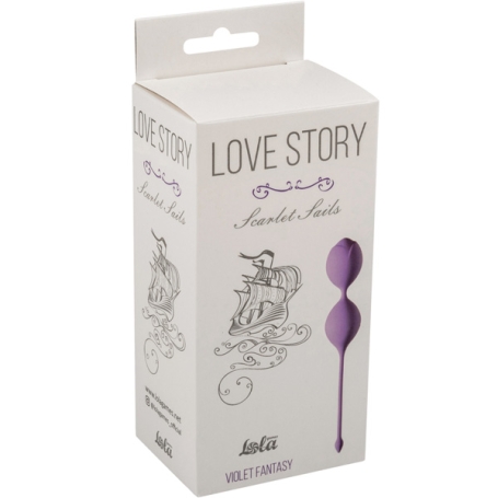 Вагинальные шарики Lola toys Scarlet Sails