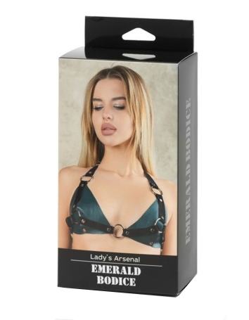 Лиф БДСМ Арсенал Emerald Bodice