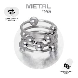 Кольцо для пениса ToyFa Metal