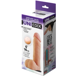 Фаллос-насадка Unicock 6"