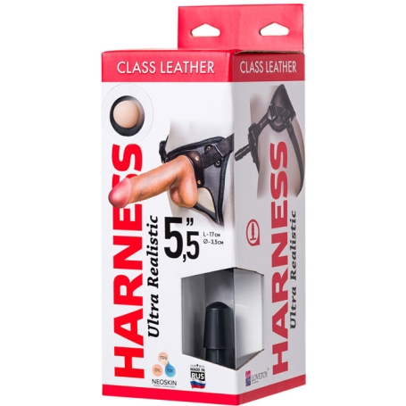 Страпон Harness Ultra Realistic 5,5"