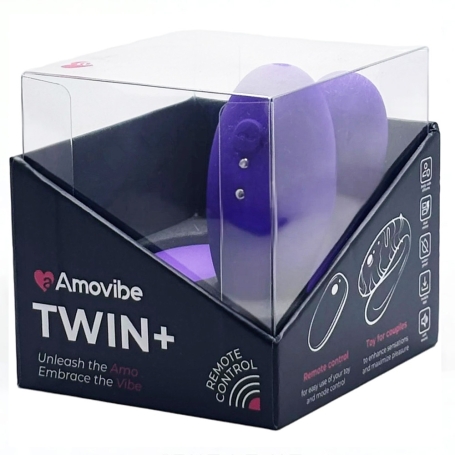 Вибратор для пар Amovibe TWIN+