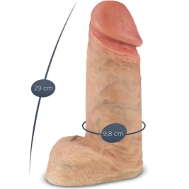 Фаллос SILEXD Premium Real Skin 11"