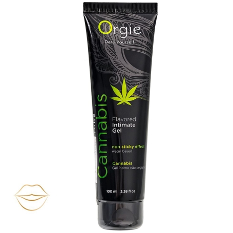 Съедобная смазка Orgie Lube Tube Cannabis